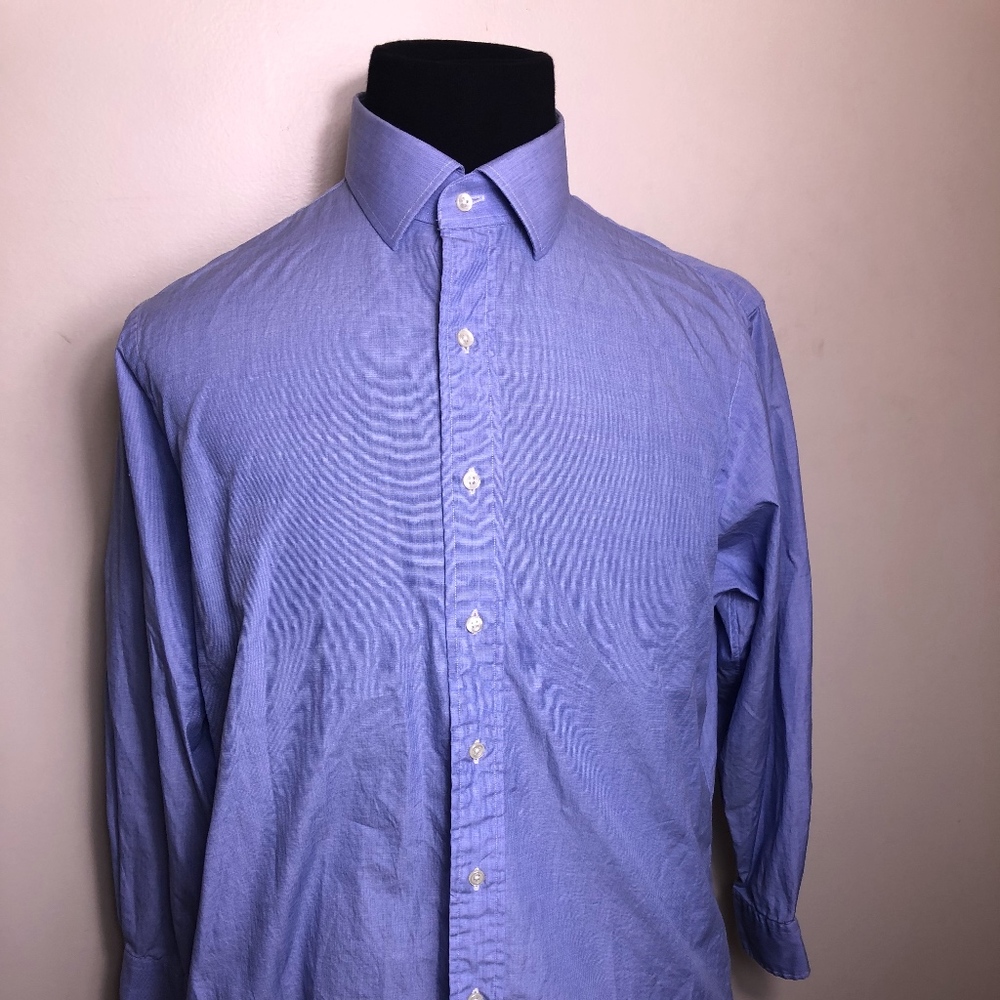 Polo Ralph Lauren Men's Regent Blue/Gray Cotton